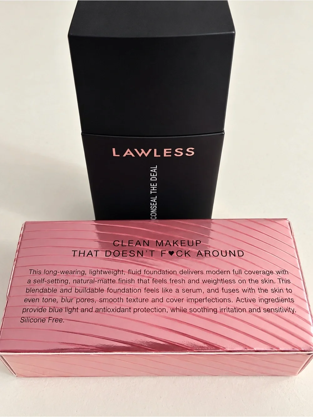 LAWLESS Conseal The Deal Full-Coverage Foundation-Meringue 1fl oz/30 ML